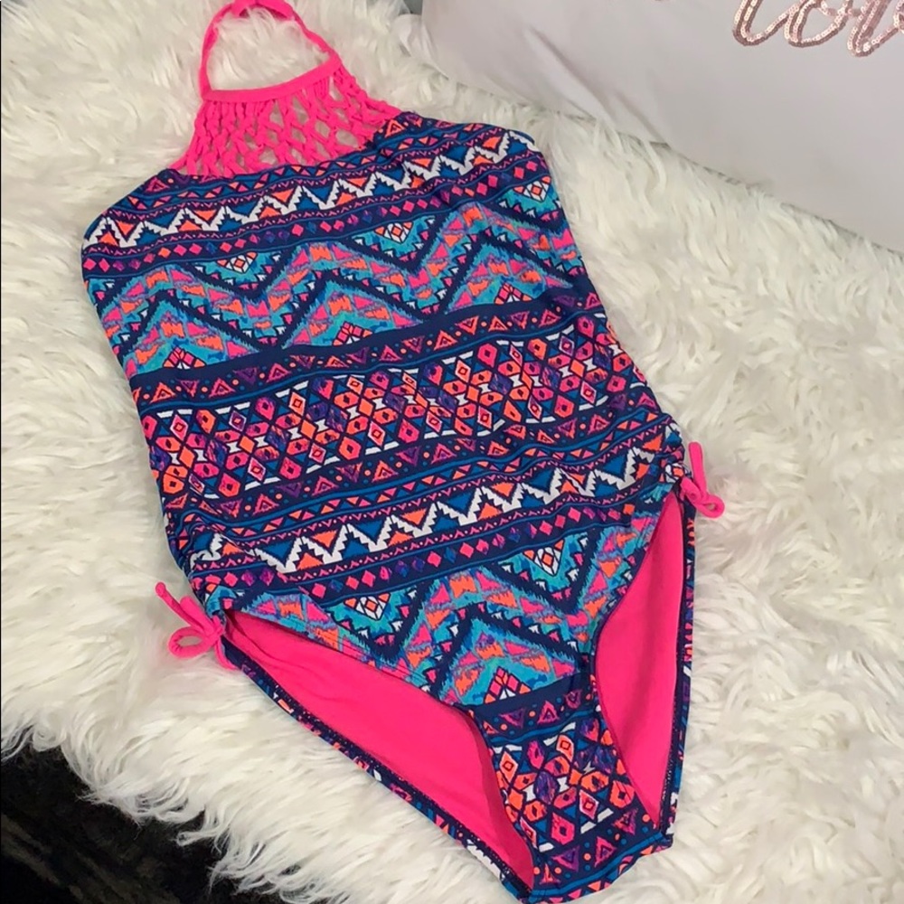SO Girls one piece Swimsuit